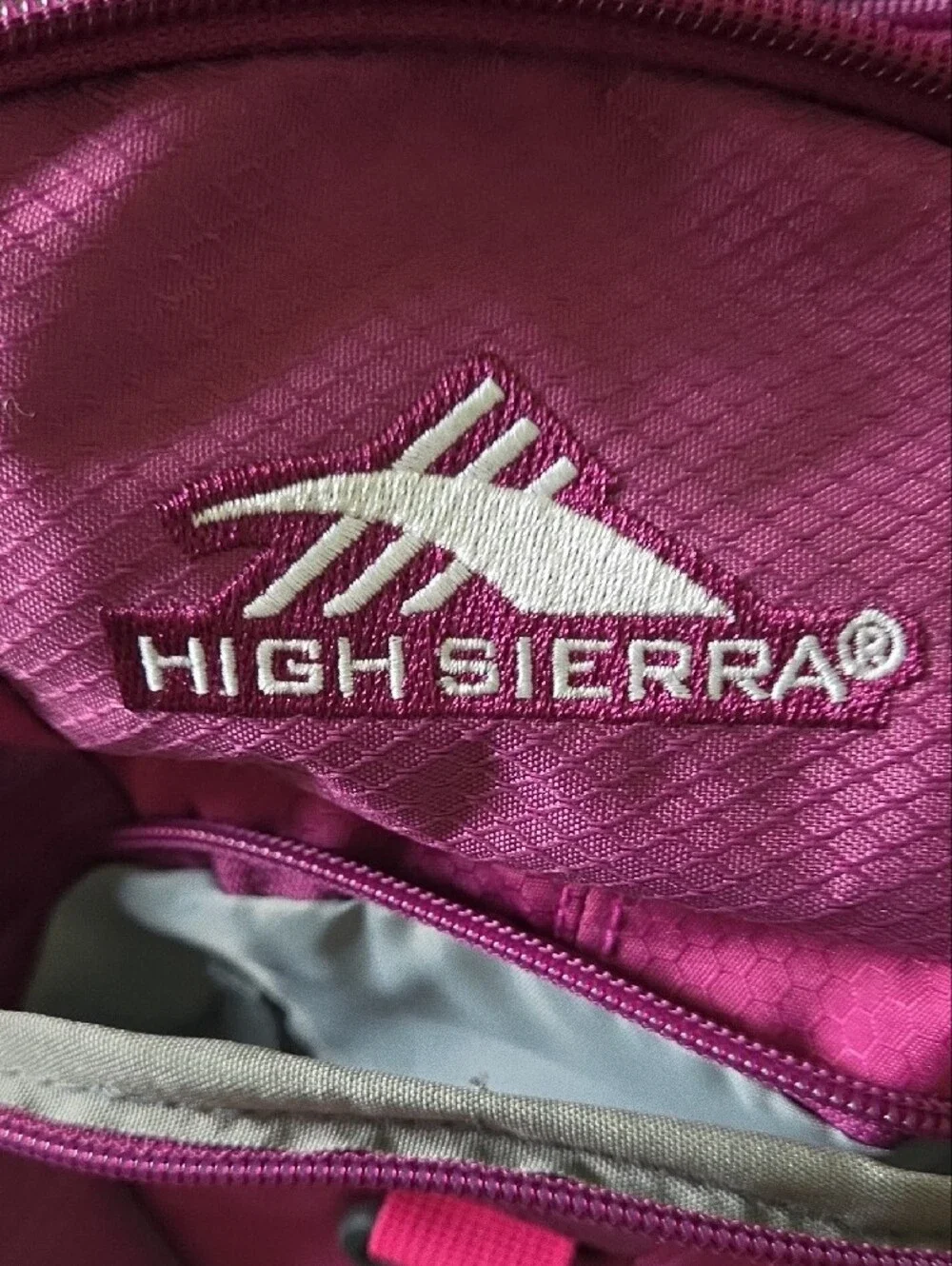 High Sierra Pink/Magenta Multi-Pocket Daypack